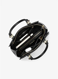 Marilyn Medium Saffiano Leather Satchel