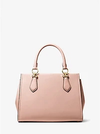 Marilyn Medium Saffiano Leather Satchel