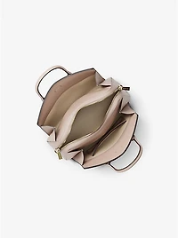 Laila Small Signature Logo Satchel
