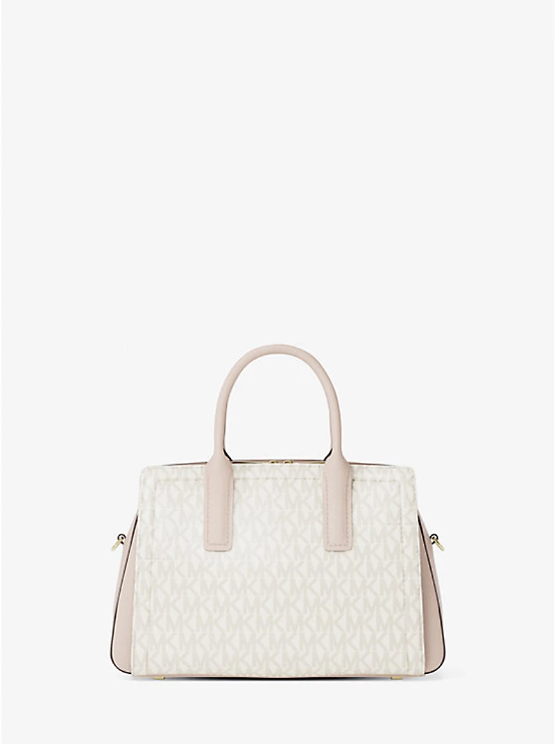 Laila Small Signature Logo Satchel