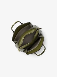 Laila Small Signature Logo Satchel