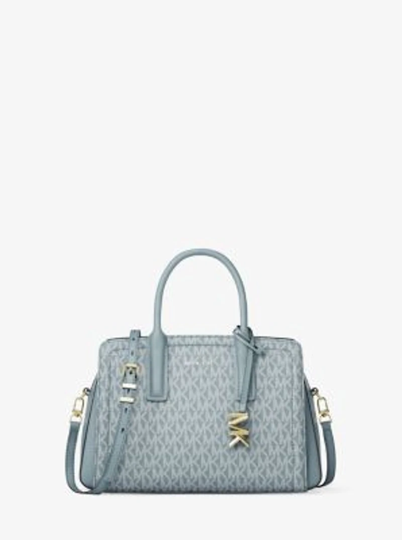 Laila Small Signature Logo Satchel