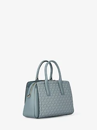 Laila Small Signature Logo Satchel