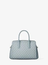Laila Small Signature Logo Satchel