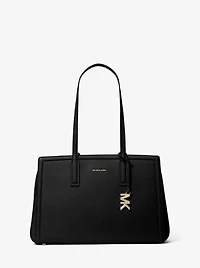 Laila Medium Leather Tote Bag