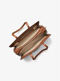 Laila Medium Leather Tote Bag