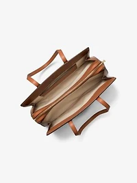 Laila Medium Leather Tote Bag