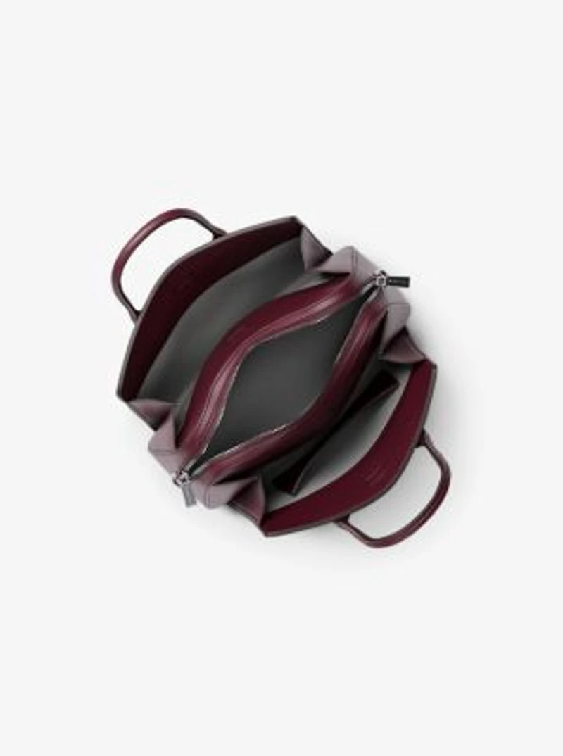 Laila Small Signature Logo Satchel