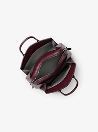 Laila Small Signature Logo Satchel