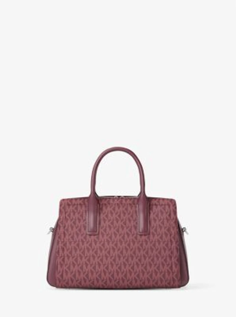 Laila Small Signature Logo Satchel