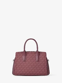 Laila Small Signature Logo Satchel