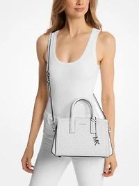 Laila Small Signature Logo Satchel