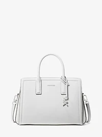 Laila Medium Leather Satchel