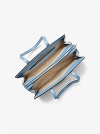 Laila Medium Pebbled Leather Tote Bag