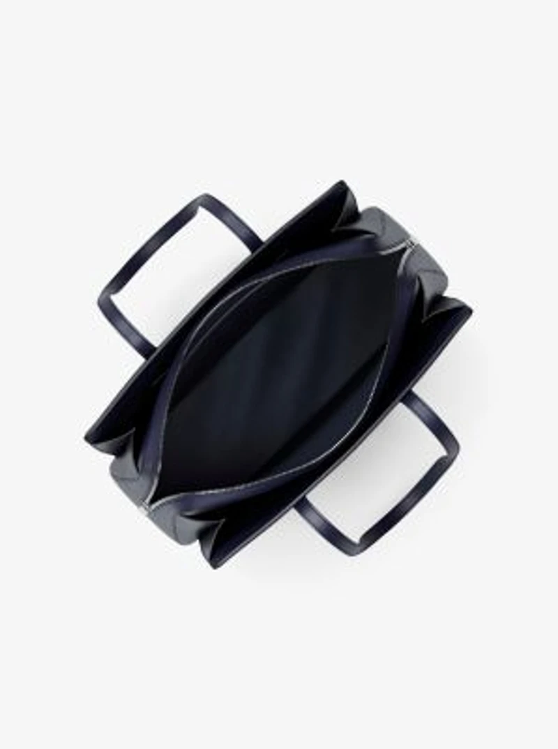 Laila Medium Signature Logo Tote Bag