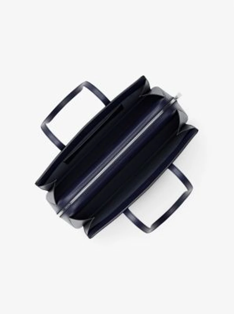 Laila Medium Signature Logo Tote Bag