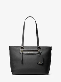 Jet Set Travel Medium Pebbled Leather Tote Bag