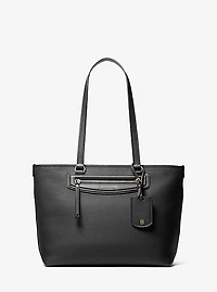 Jet Set Travel Medium Pebbled Leather Tote Bag