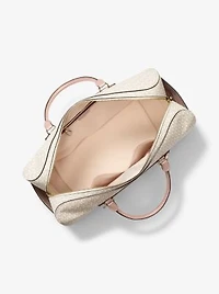 Jet Set Travel Extra-Large Signature Logo Weekender Bag