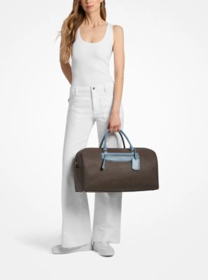 Jet Set Travel Extra-Large Signature Logo Weekender Bag