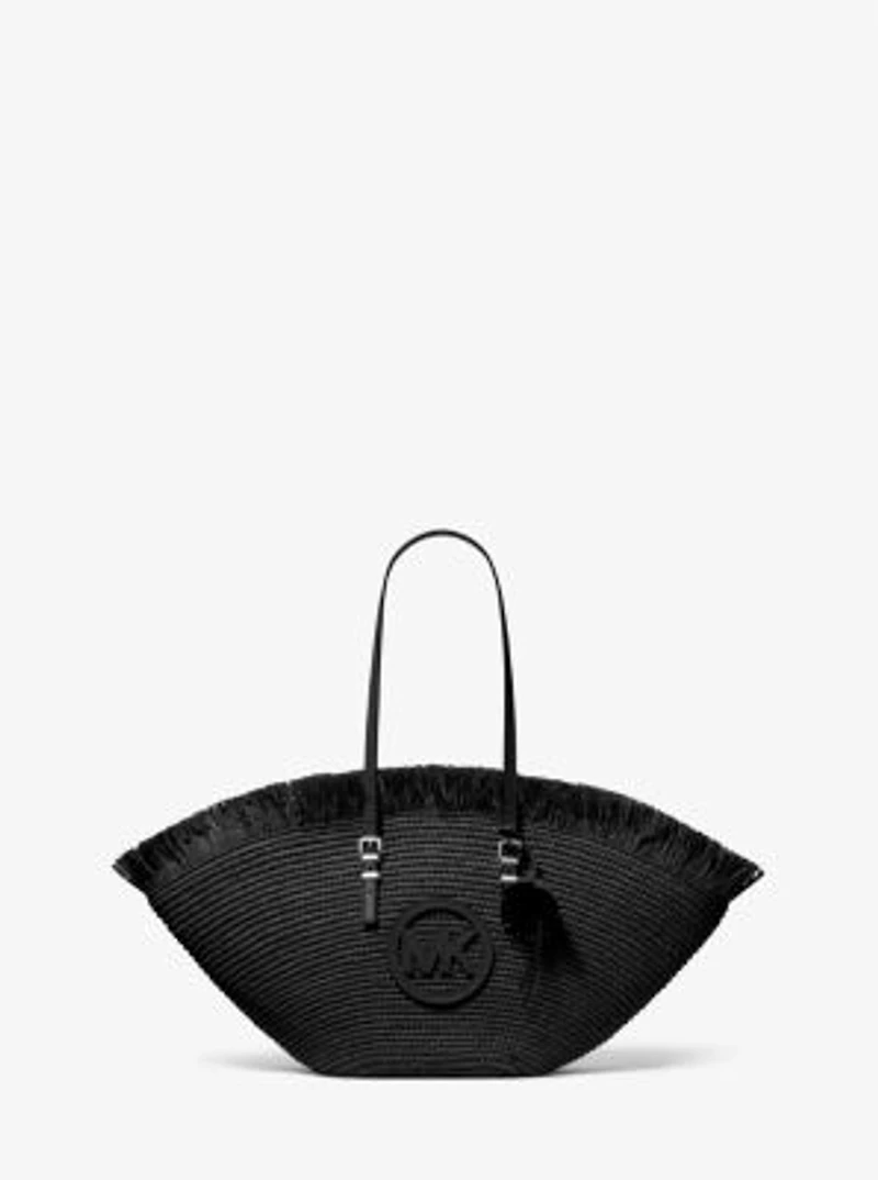 Isa Large Hand-Crocheted Fan Tote Bag