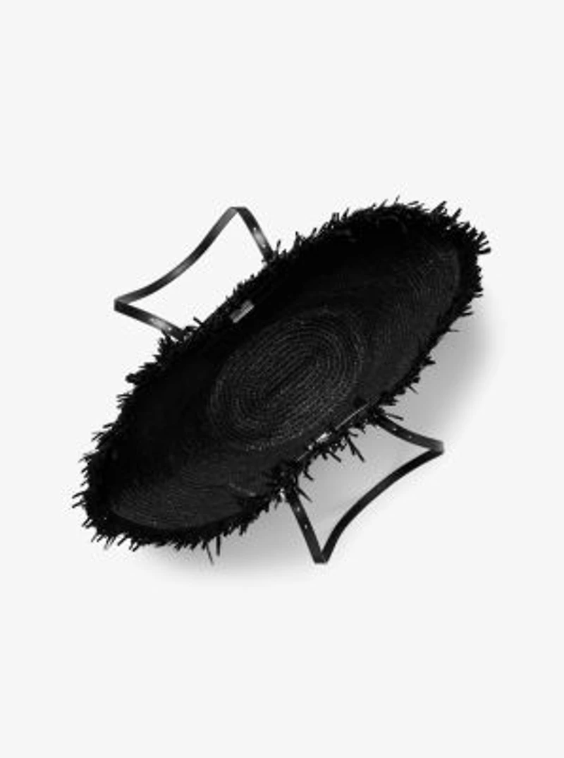 Isa Large Hand-Crocheted Fan Tote Bag