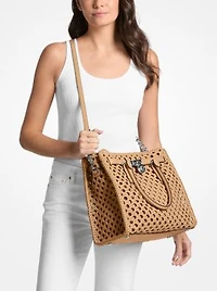 Hamilton Moderne Large Hand-Woven Satchel