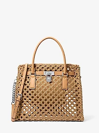 Hamilton Moderne Large Hand-Woven Satchel