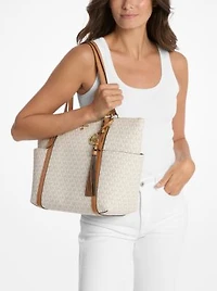 Sullivan Large Logo Top-Zip Tote Bag