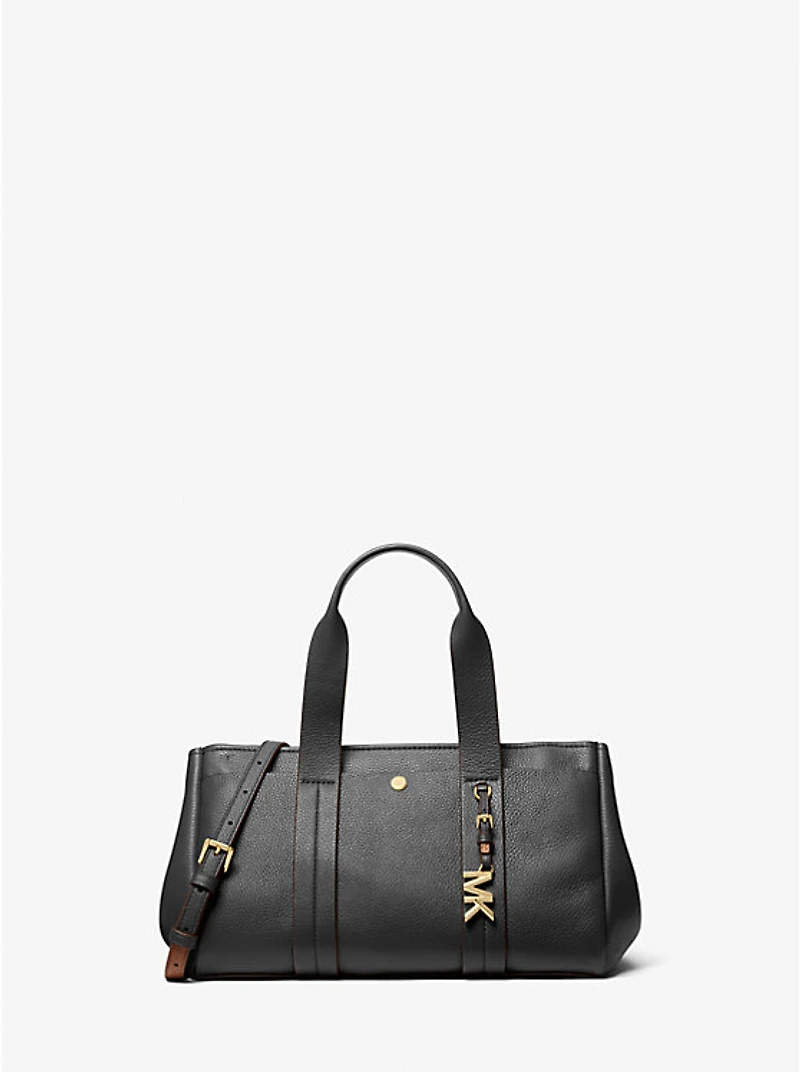 Romee Small Pebbled Leather Satchel