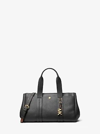Romee Small Pebbled Leather Satchel