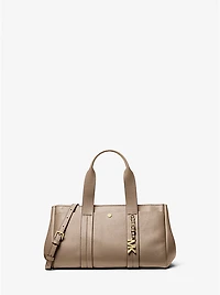Romee Small Pebbled Leather Satchel