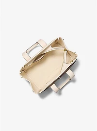 Romee Small Pebbled Leather Satchel