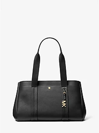 Romee Large Pebbled Leather Tote Bag