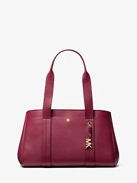 Romee Large Pebbled Leather Tote Bag