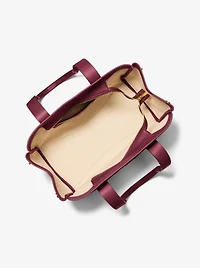 Romee Large Pebbled Leather Tote Bag