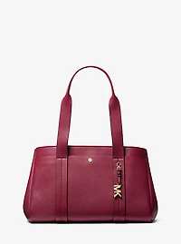 Romee Large Pebbled Leather Tote Bag