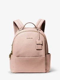 Sable Medium Pebbled Leather Backpack