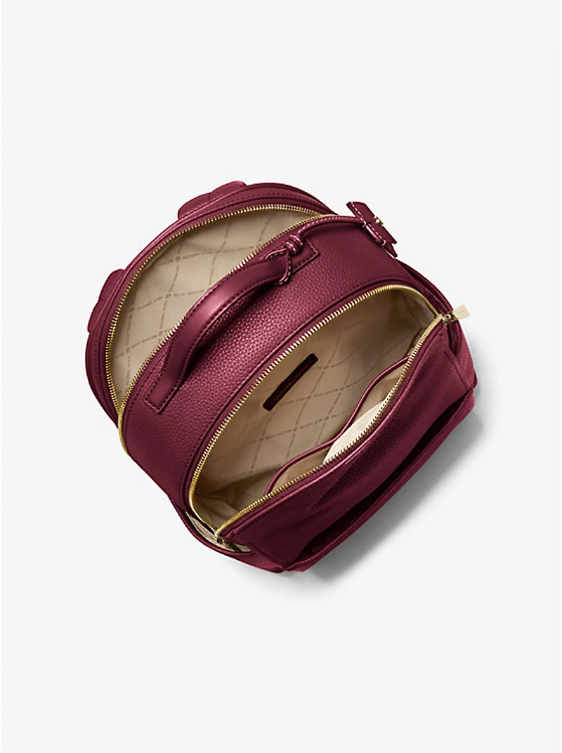 Sable Medium Pebbled Leather Backpack