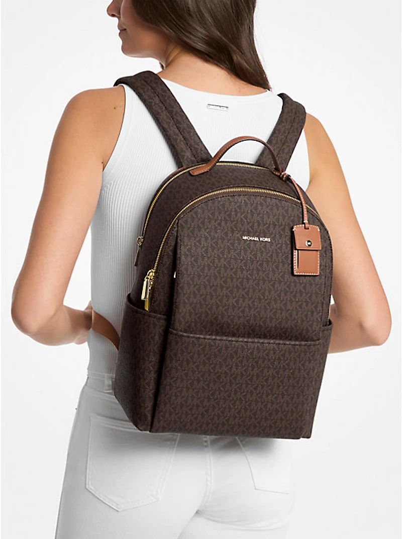 Sable Large Signature Logo Backpack