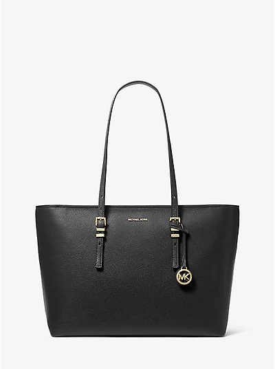 Quinn Large Pebbled Leather Tote Bag
