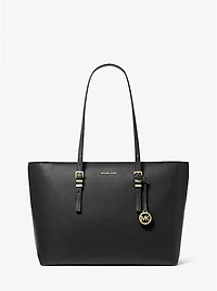 Quinn Large Pebbled Leather Tote Bag