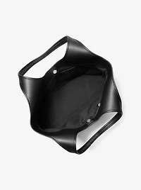 Henly Large Signature Logo and Textured Tote Bag