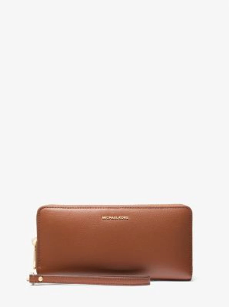 Jet Set Travel Large Leather Continental Wallet