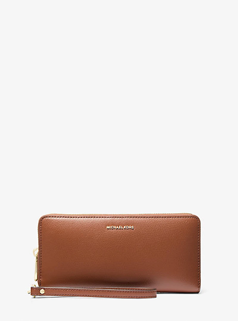 Jet Set Travel Large Leather Continental Wallet