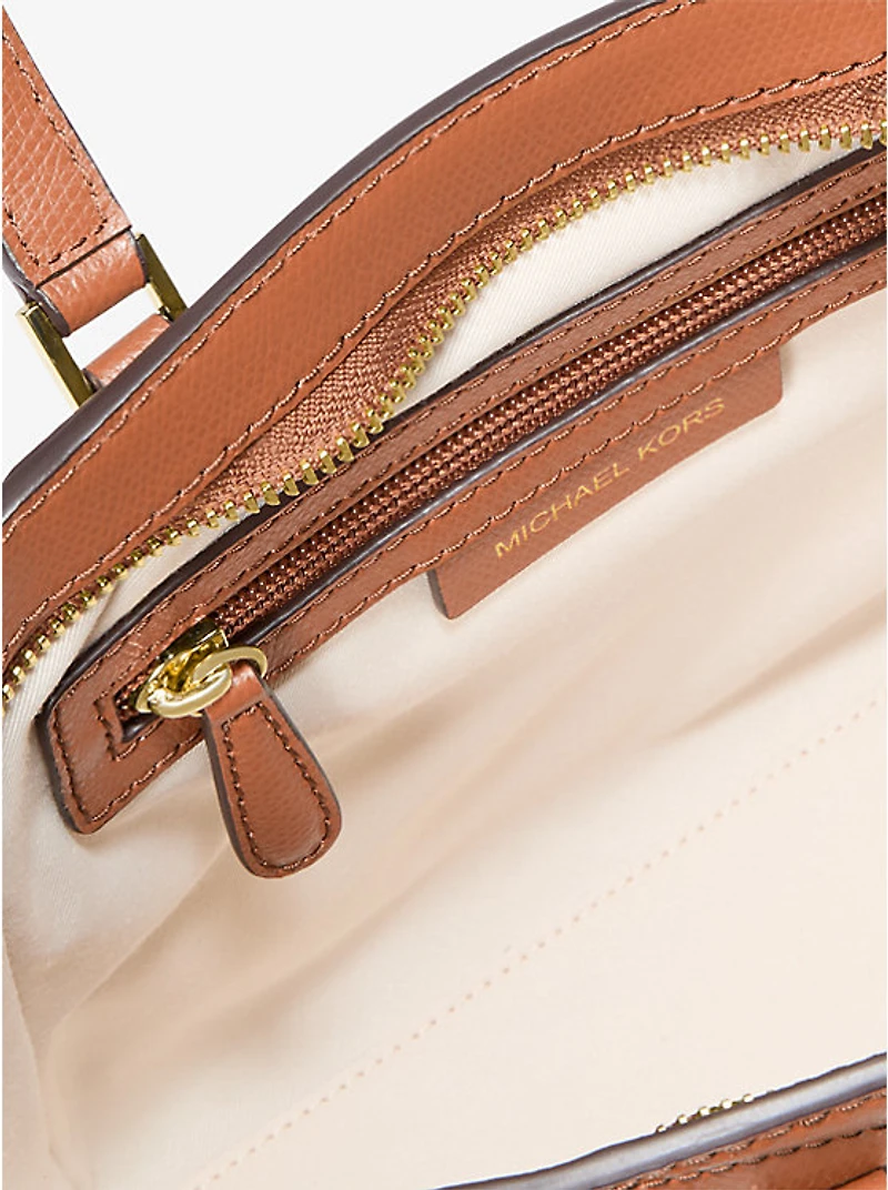 Taryn Small Leather Convertible Crossbody Bag