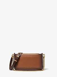 Bryant Small Burnished Leather Convertible Pochette