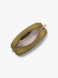 Jet Set Small Nubuck Camera Crossbody Bag