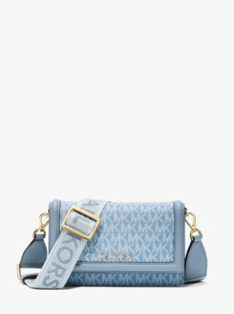 Jet Set Small Signature Logo Smartphone Crossbody Bag