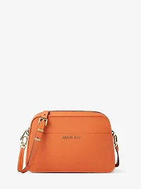 Jet Set Small Leather Camera Crossbody Bag